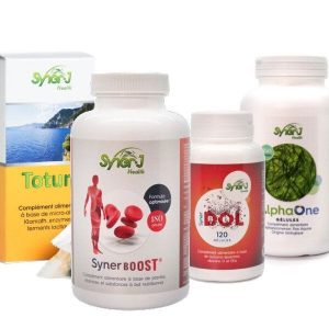 Packshot de produits du catalogue SynerJ Health.