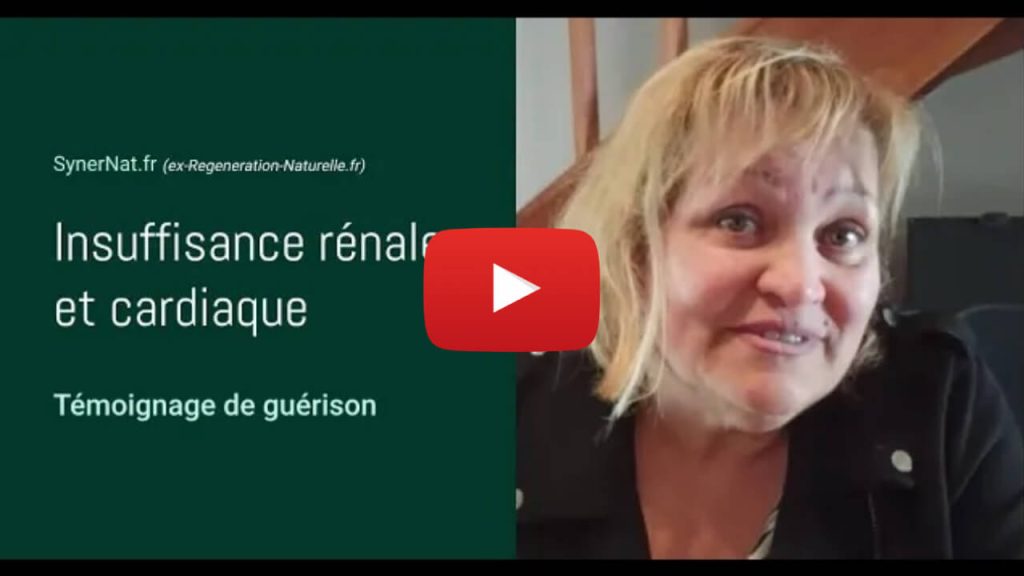 Vignette de la vidéo témoignage de guérison d'une insuffisance rénale et cardiaque de naissance.