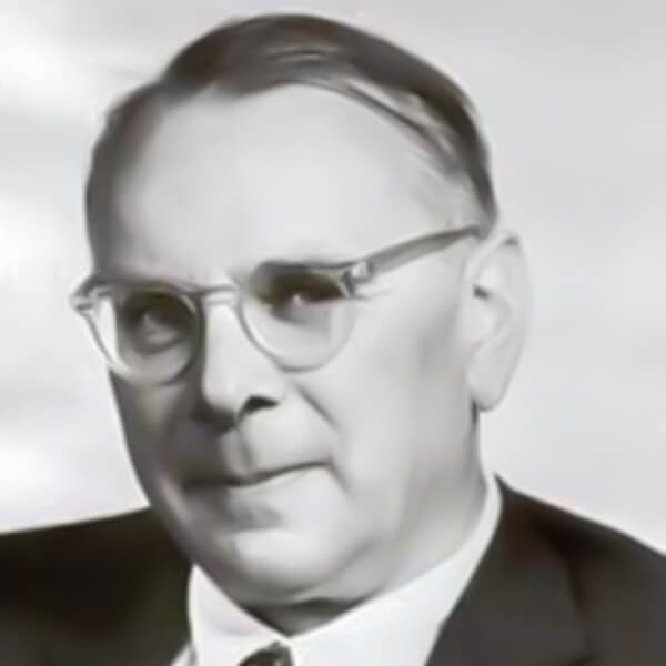 Photo du chimiste et agronome Ehrenfried Pfeiffer, inventeur de la cristallisation sensible.