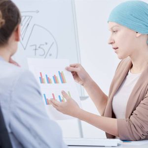 Une patiente demande à son docteur si il est possible de guérir d'un cancer du pancréas.